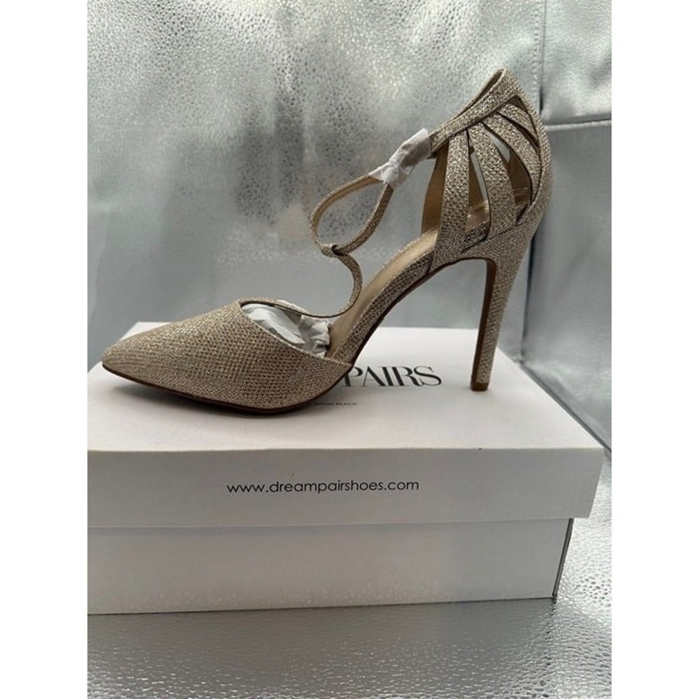 Dream Pairs Gold/Glitter‎ Size 9